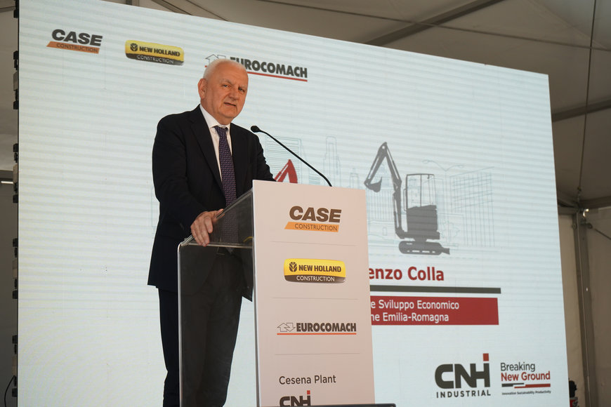 Das neue Werk von CNH Industrial in Cesena wird offiziell eröffnet
